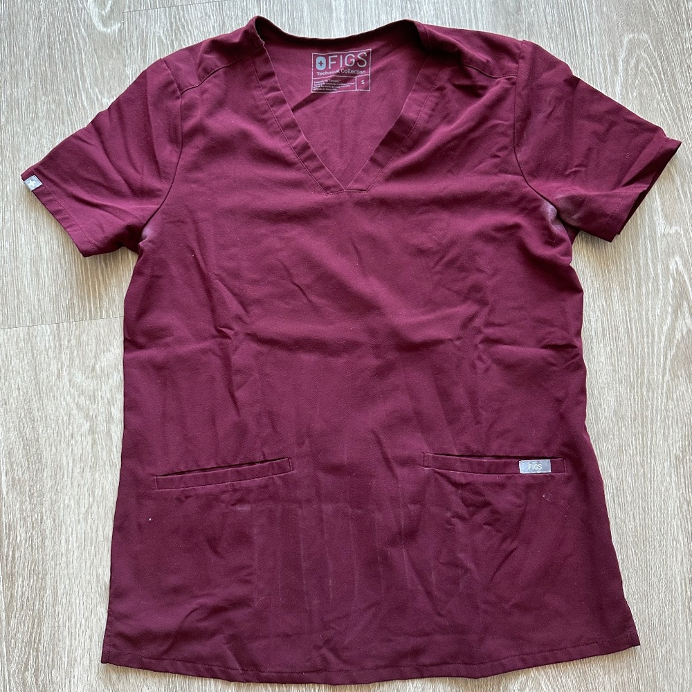 Figs Scrub Top